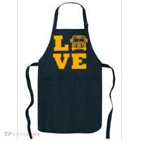I Love School Buses, School Bus Lovers Apron thumb 0