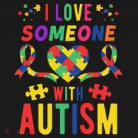I Love Someone With Autism Ribbon Heart Baby Bodysuit thumb 2