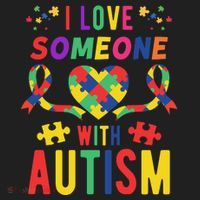 I Love Someone With Autism Ribbon Heart Hat thumb 2