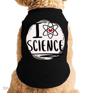 I Love Science L Cool Scientist Theme Graphic Meaningful Gift Doggie Tank