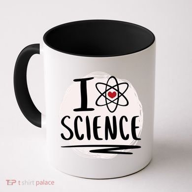 I Love Science L Cool Scientist Theme Graphic Meaningful Gift Coffee Mug