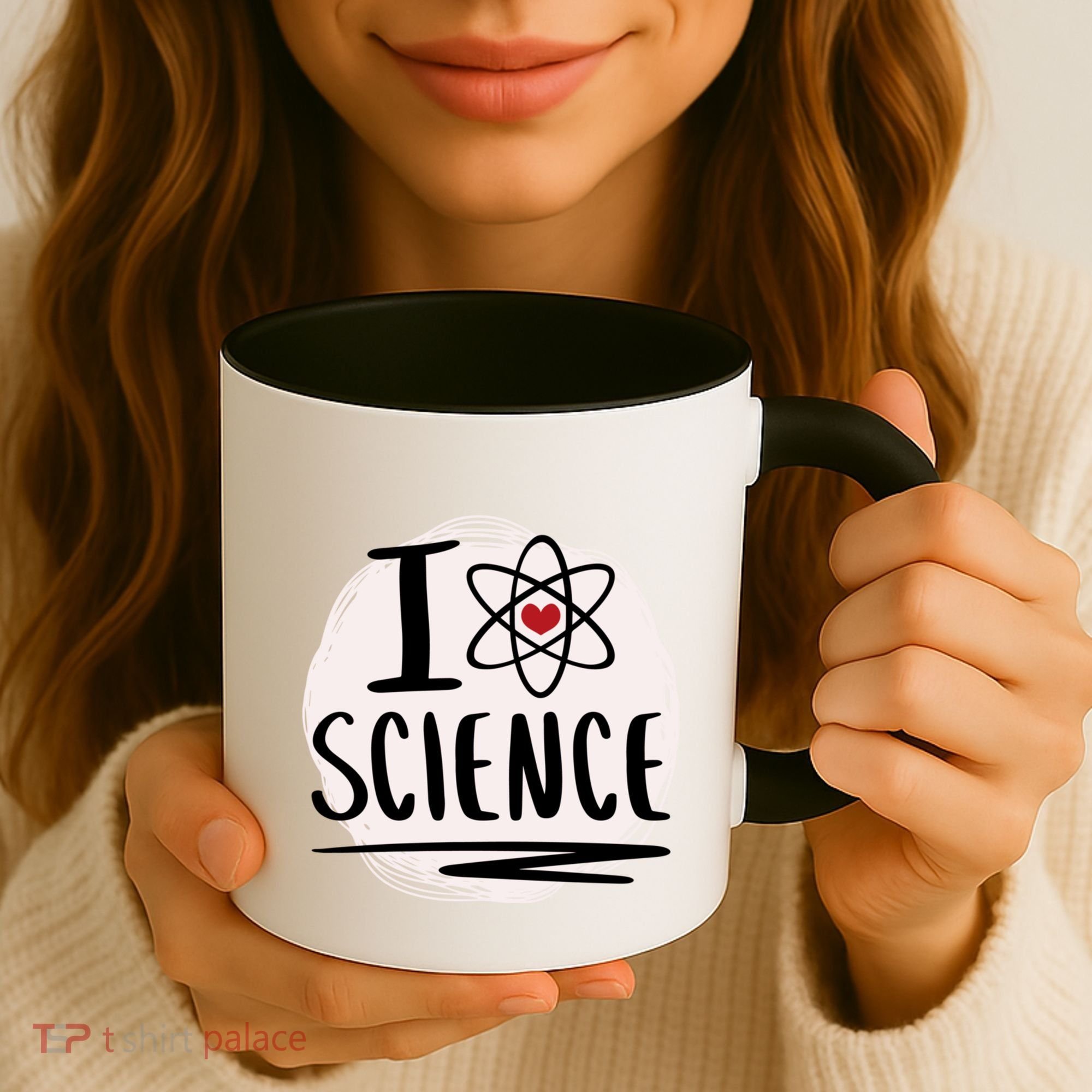 I Love Science L Cool Scientist Theme Graphic Meaningful Gift Coffee Mug