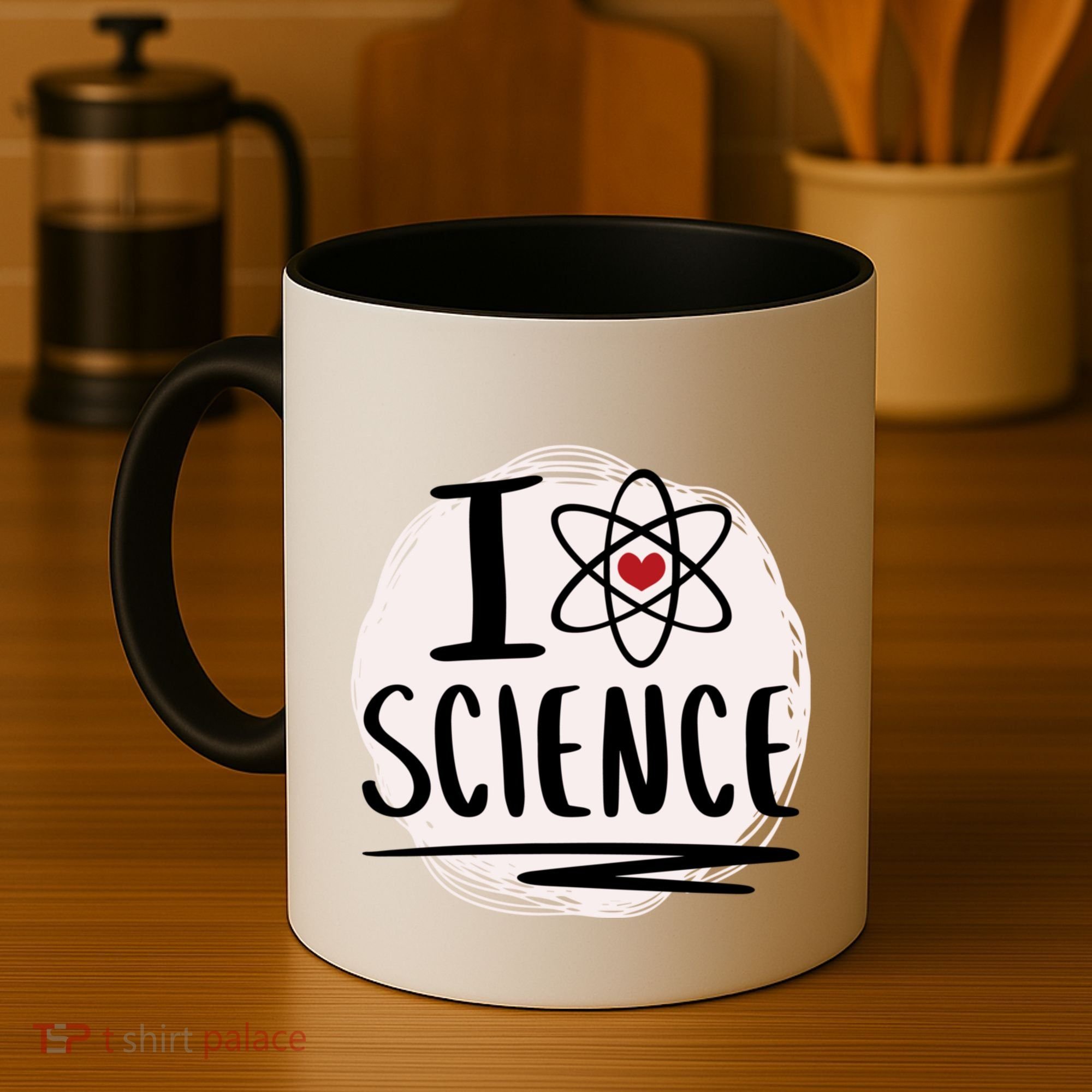 I Love Science L Cool Scientist Theme Graphic Meaningful Gift Coffee Mug