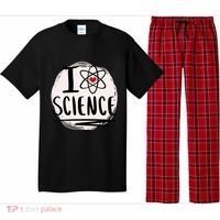 I Love Science L Cool Scientist Theme Graphic Meaningful Gift Pajama Set thumb 0