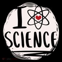 I Love Science L Cool Scientist Theme Graphic Meaningful Gift Ornament thumb 1