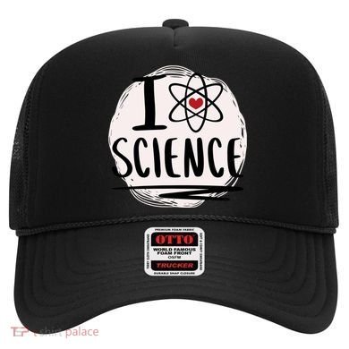 I Love Science L Cool Scientist Theme Graphic Meaningful Gift Hat
