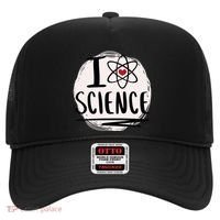 I Love Science L Cool Scientist Theme Graphic Meaningful Gift Hat thumb 0