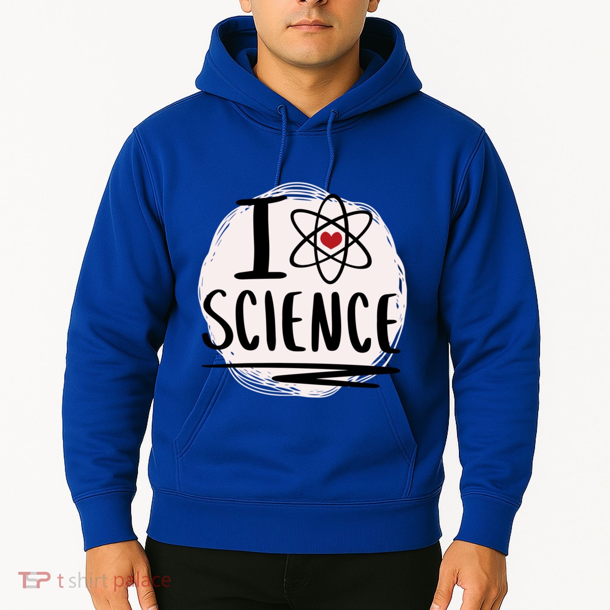 I Love Science L Cool Scientist Theme Graphic Meaningful Gift Hoodie