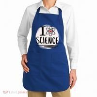 I Love Science L Cool Scientist Theme Graphic Meaningful Gift Apron thumb 2
