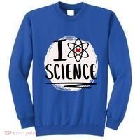 I Love Science L Cool Scientist Theme Graphic Meaningful Gift Sweatshirt thumb 0