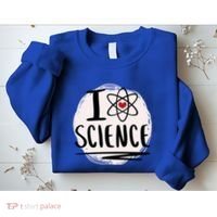 I Love Science L Cool Scientist Theme Graphic Meaningful Gift Sweatshirt thumb 2