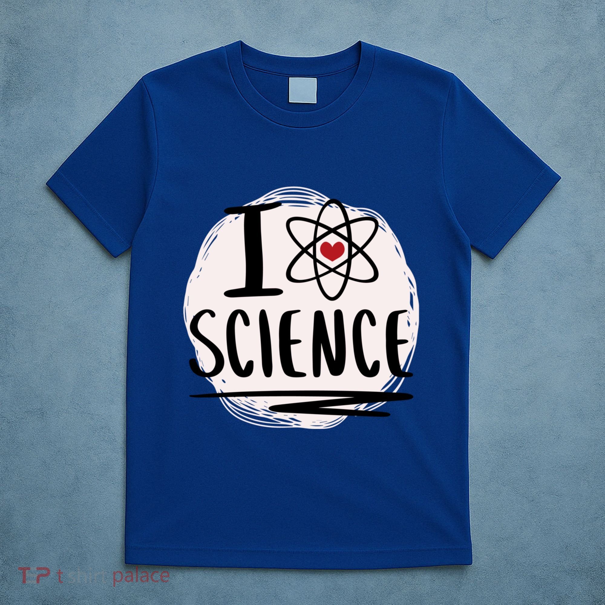 I Love Science L Cool Scientist Theme Graphic Meaningful Gift T-Shirt