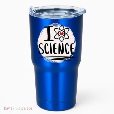 I Love Science L Cool Scientist Theme Graphic Meaningful Gift Tumbler
