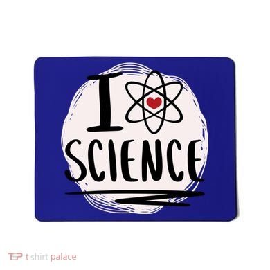 I Love Science L Cool Scientist Theme Graphic Meaningful Gift Mousepad