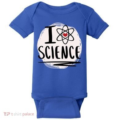 I Love Science L Cool Scientist Theme Graphic Meaningful Gift Baby Bodysuit