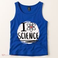 I Love Science L Cool Scientist Theme Graphic Meaningful Gift Tank Top thumb 2
