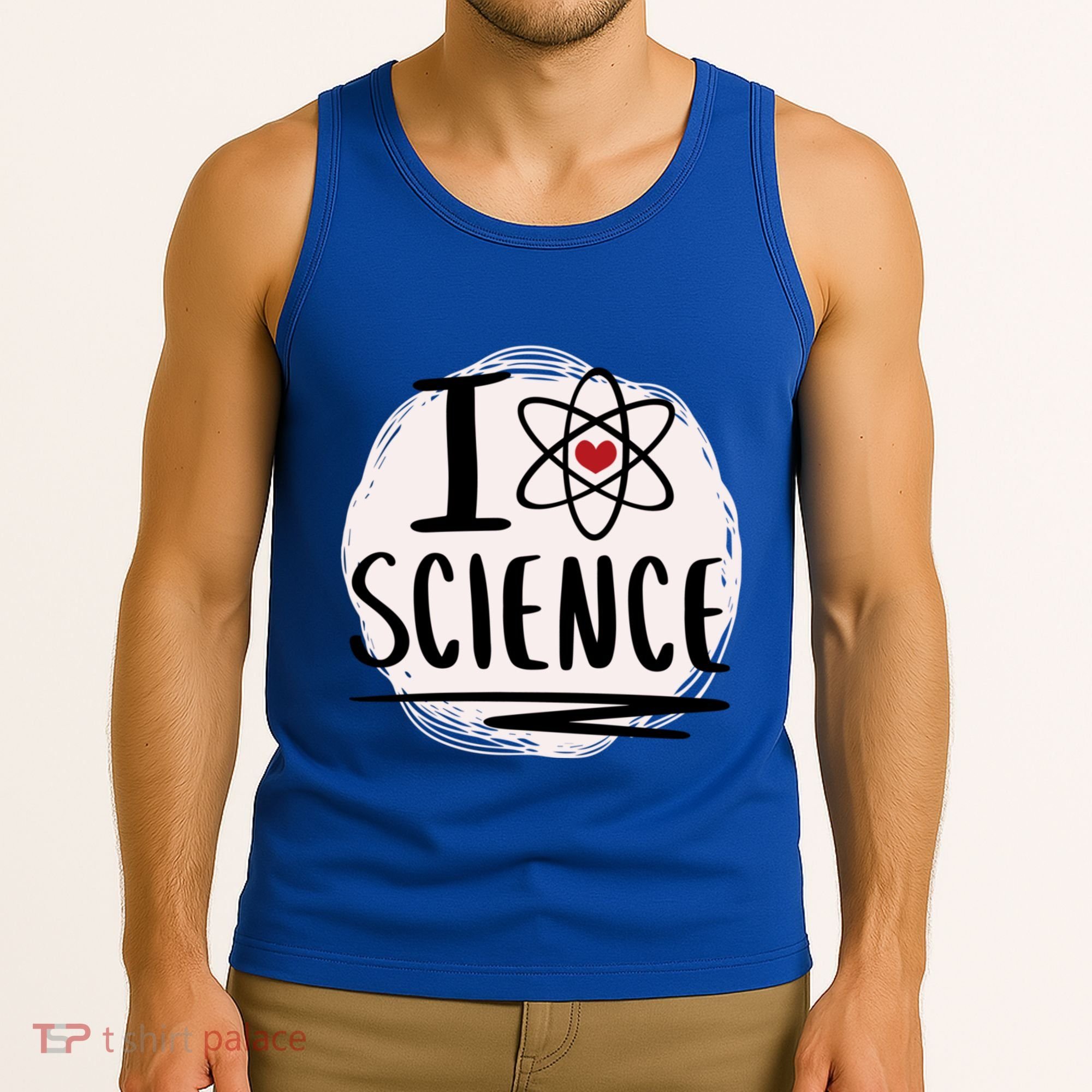 I Love Science L Cool Scientist Theme Graphic Meaningful Gift Tank Top