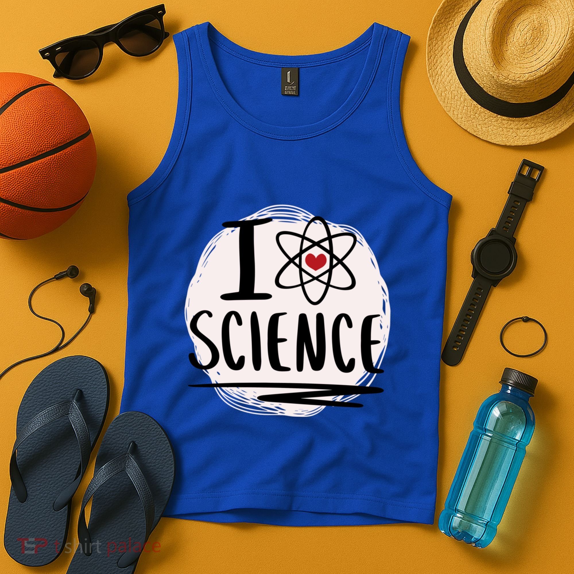 I Love Science L Cool Scientist Theme Graphic Meaningful Gift Tank Top
