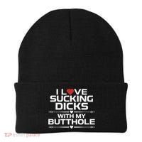 I Love Sucking Dicks With My Butthole Beanie thumb 0