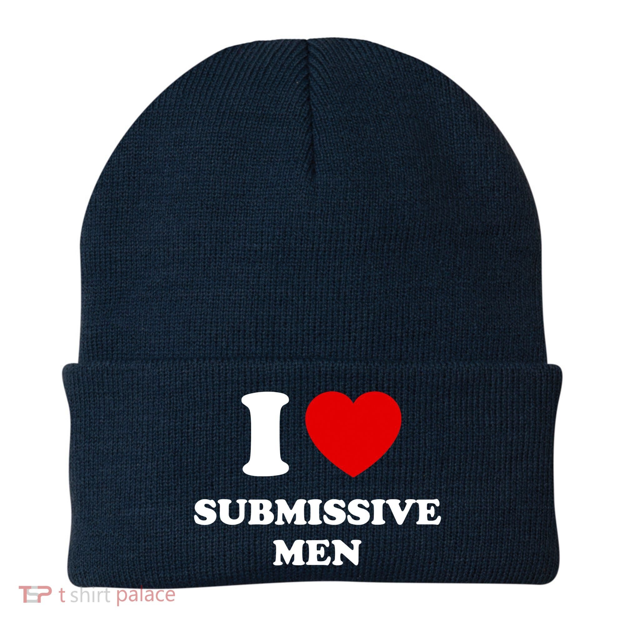 I Love Submissive M.e.n Beanie