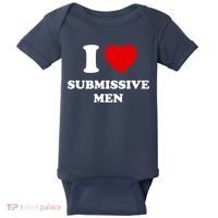 I Love Submissive M.e.n Baby Bodysuit thumb 0