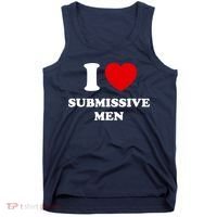 I Love Submissive M.e.n Tank Top thumb 0