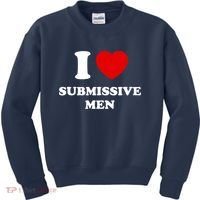 I Love Submissive M.e.n Kids Sweatshirt thumb 0