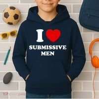 I Love Submissive M.e.n Kids Hoodie thumb 2