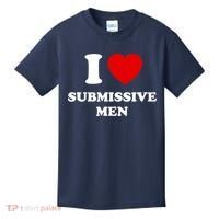I Love Submissive M.e.n Kids T-Shirt thumb 0