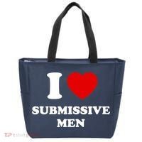 I Love Submissive M.e.n Tote Bag thumb 0