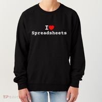 I Love Spreadsheets Women's Sweatshirt thumb 0