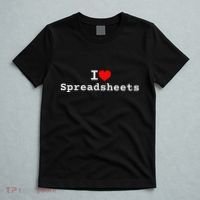 I Love Spreadsheets T-Shirt thumb 5