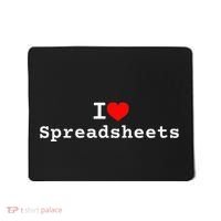 I Love Spreadsheets Mousepad thumb 0