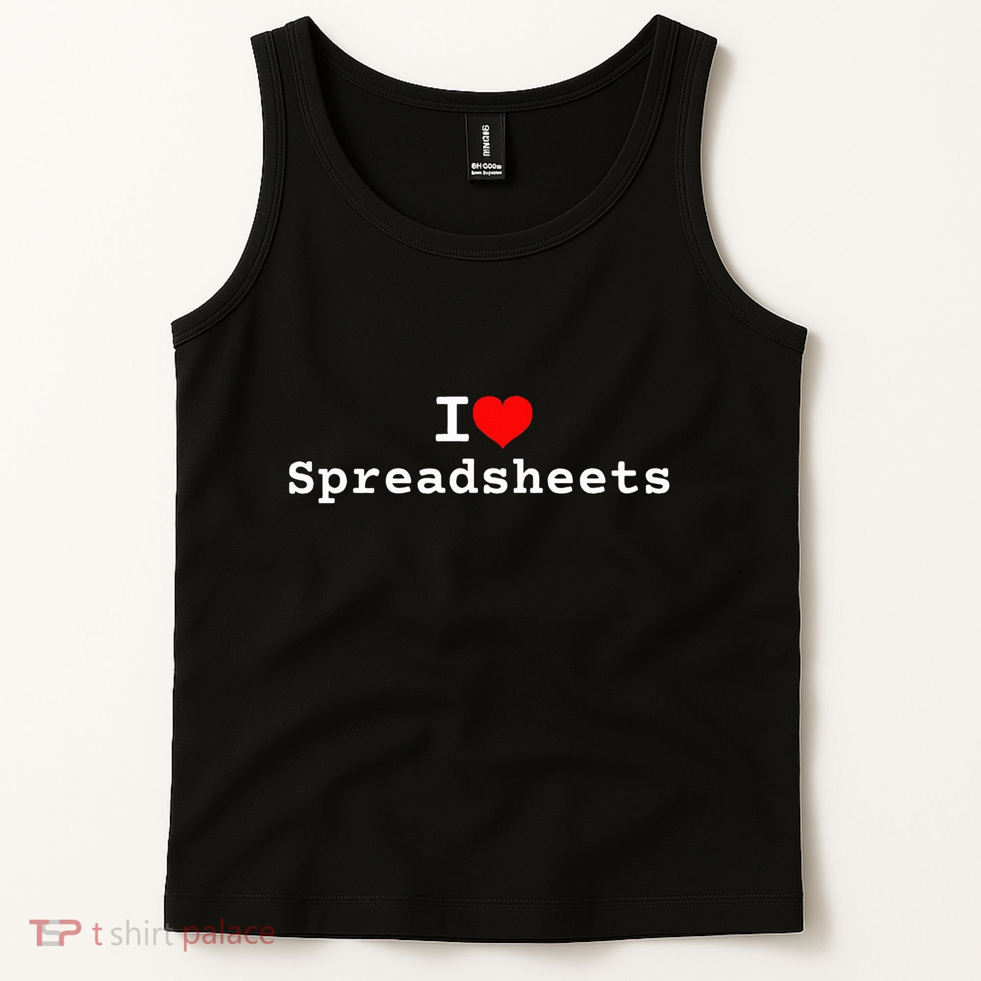 I Love Spreadsheets Tank Top