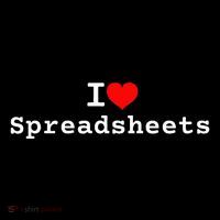 I Love Spreadsheets Women's Long Sleeve Shirt thumb 2