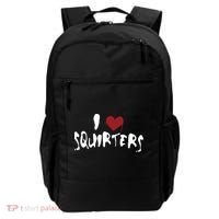 I Love Squirters Funny Backpack thumb 0