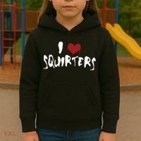 I Love Squirters Funny Kids Hoodie thumb 3