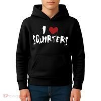 I Love Squirters Funny Kids Hoodie thumb 4