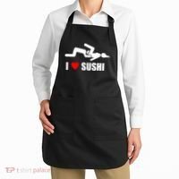 I Love Sushi Apron thumb 2