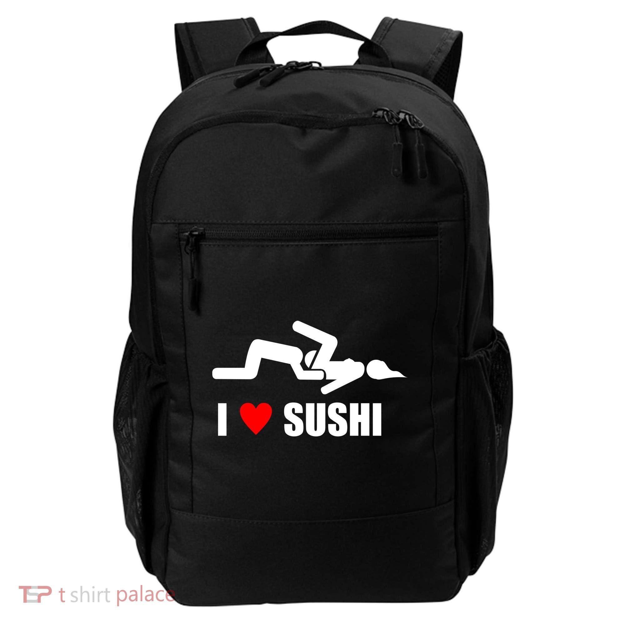 I Love Sushi Backpack