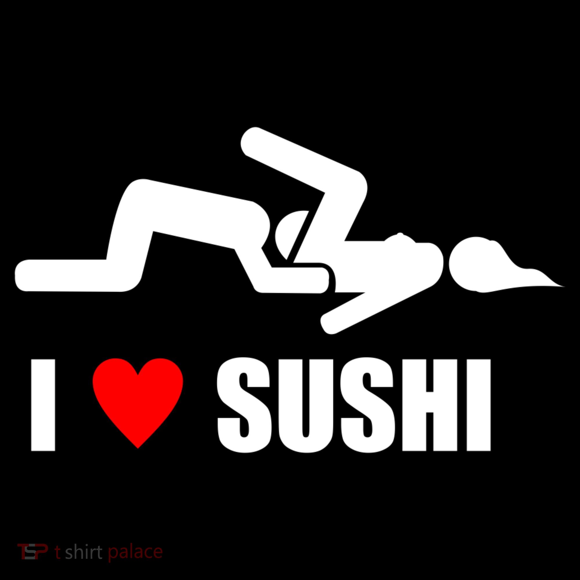 I Love Sushi Backpack