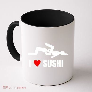 I Love Sushi Coffee Mug