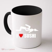 I Love Sushi Coffee Mug thumb 0