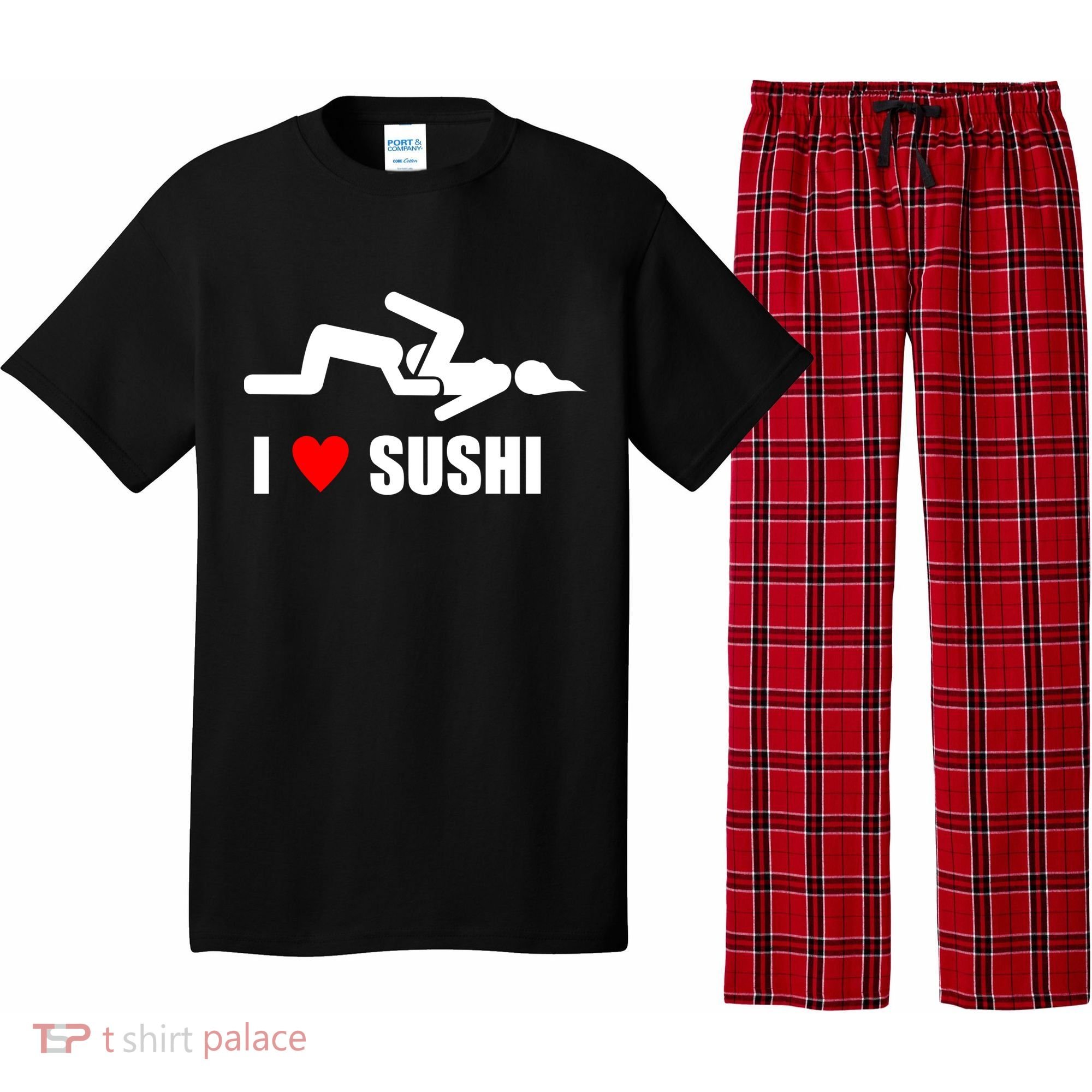 I Love Sushi Pajama Set