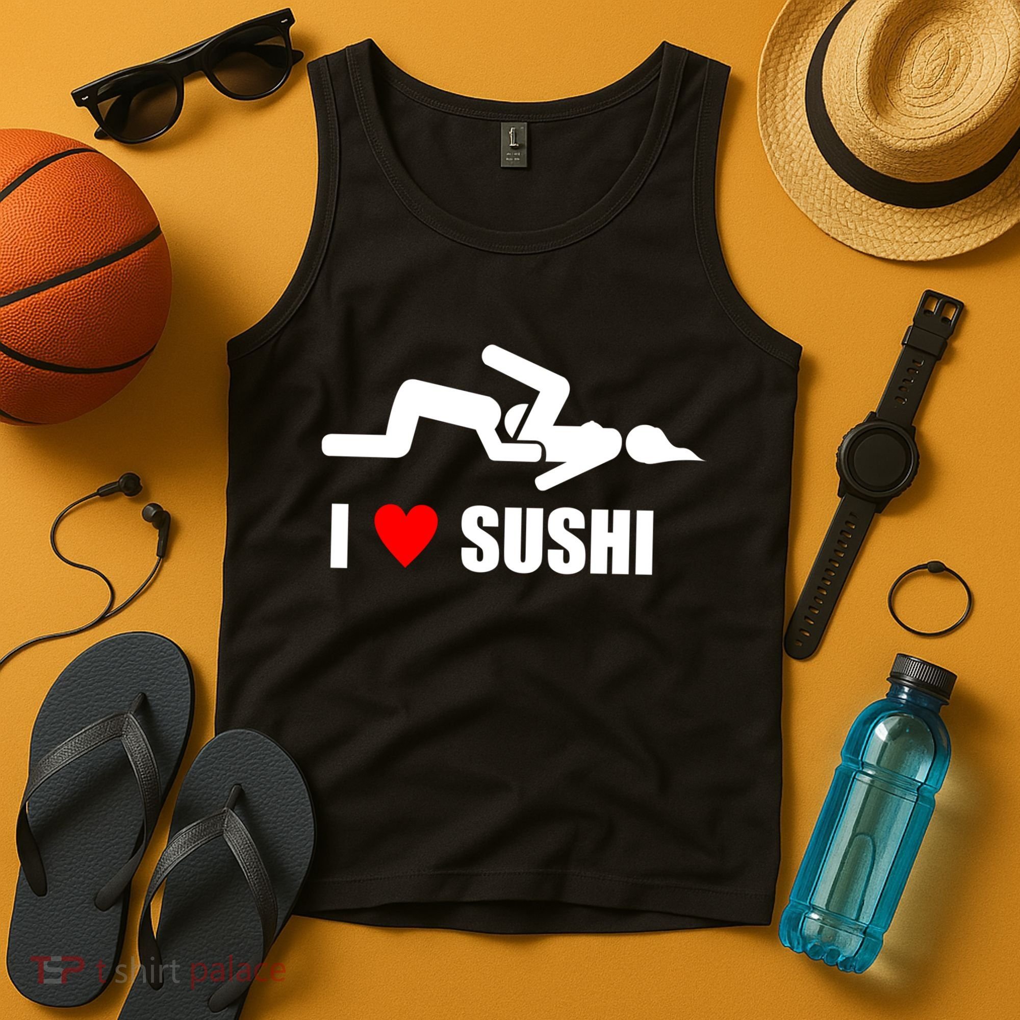 I Love Sushi Tank Top