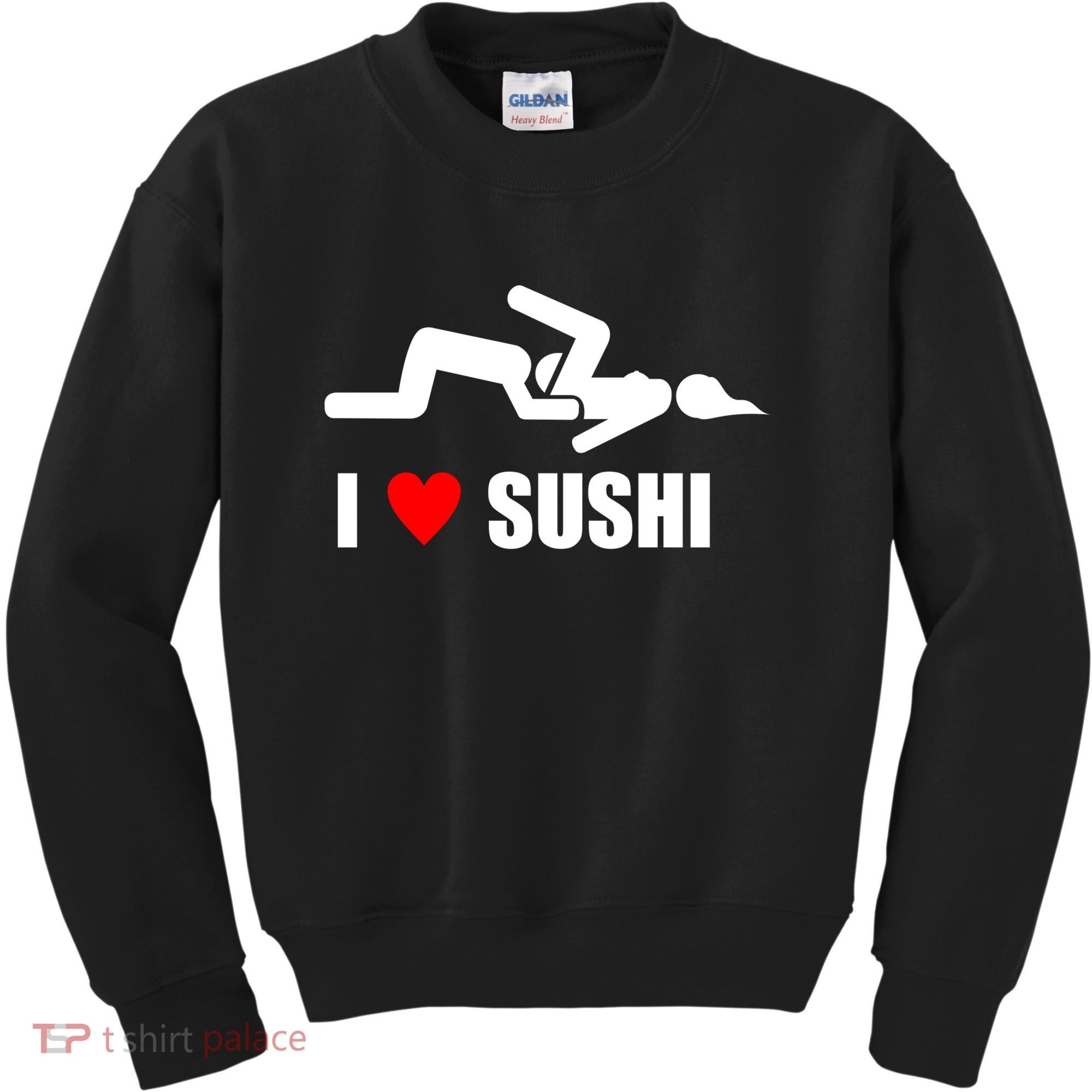 I Love Sushi Kids Sweatshirt