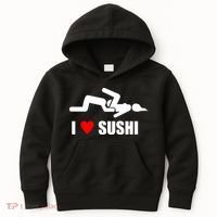 I Love Sushi Kids Hoodie thumb 0