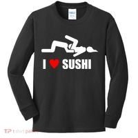 I Love Sushi Kids Long Sleeve Shirt thumb 0