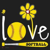 I Love Softball Women's Sweatshirt thumb 2