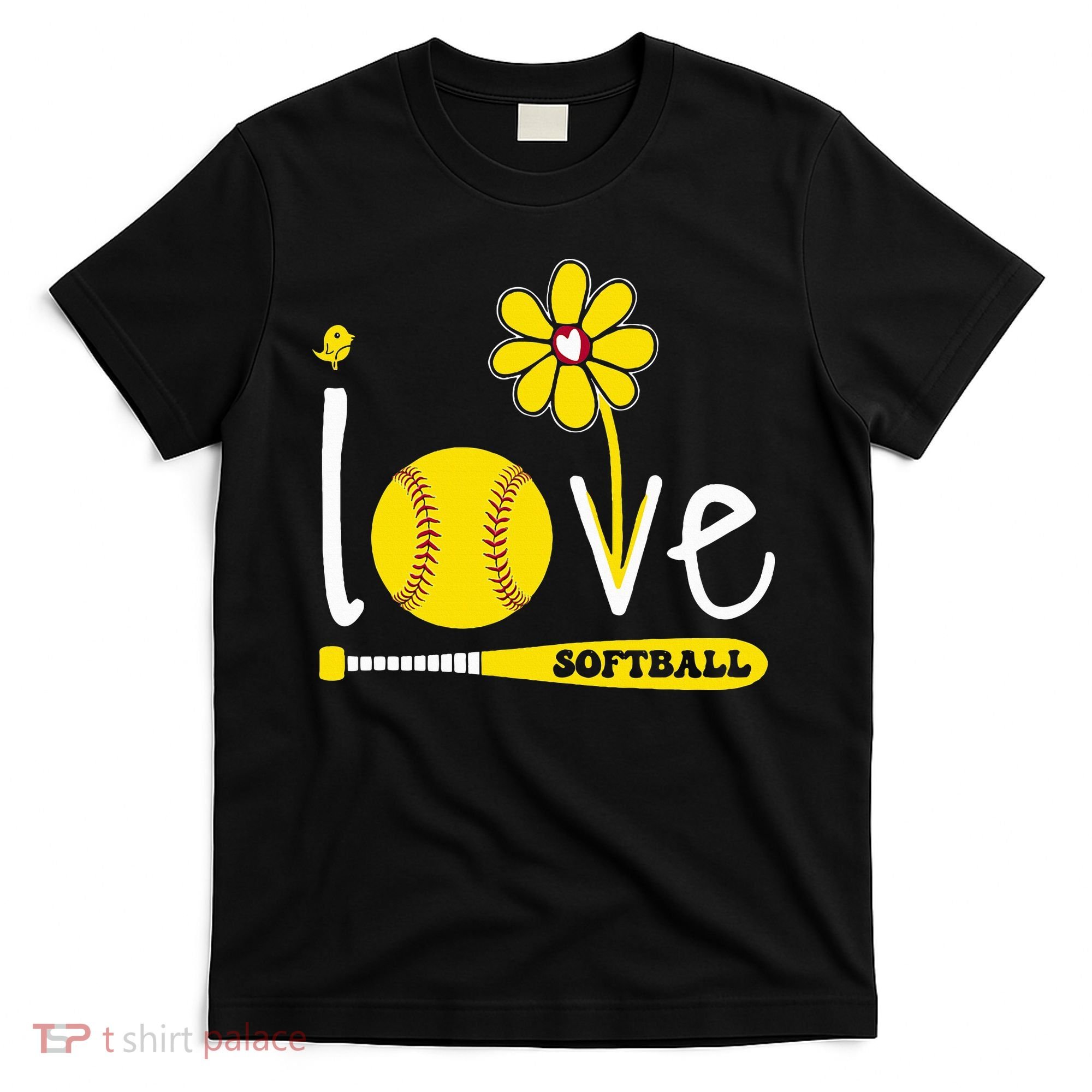 I Love Softball T-Shirt
